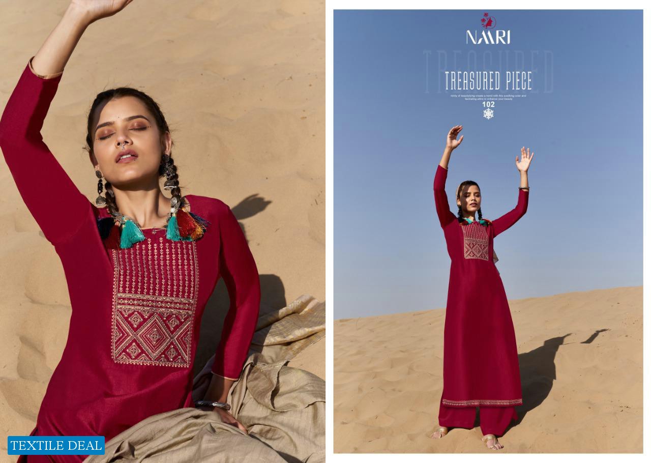 Naari Varisa Wholesale Parampara Silk Salwar Kameez