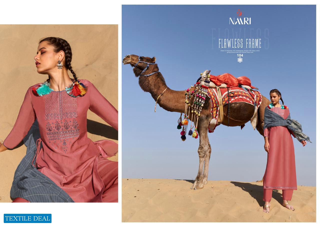 Naari Varisa Wholesale Parampara Silk Salwar Kameez