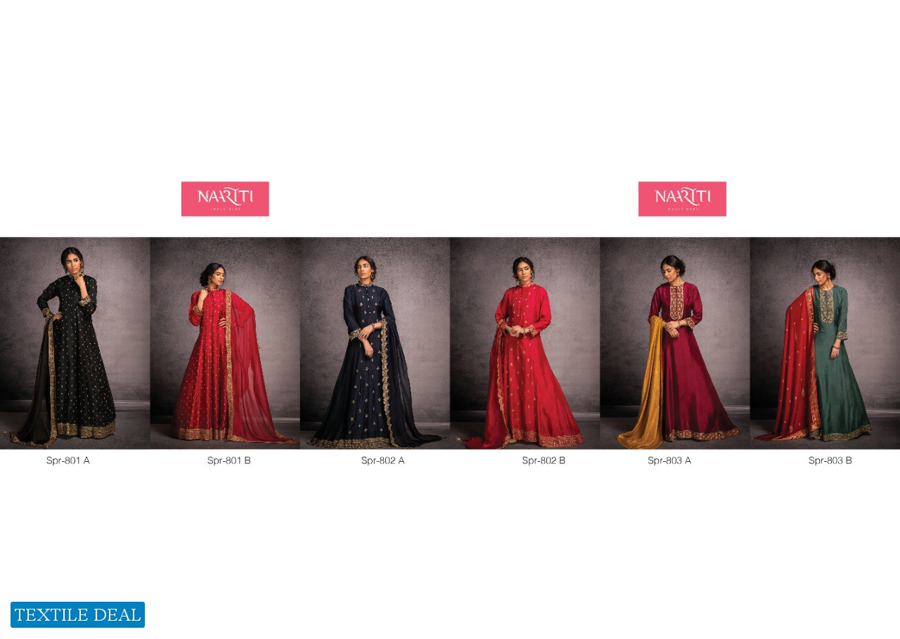 Naariti Akaashi Wholesale Anarkali Salwar Kameez