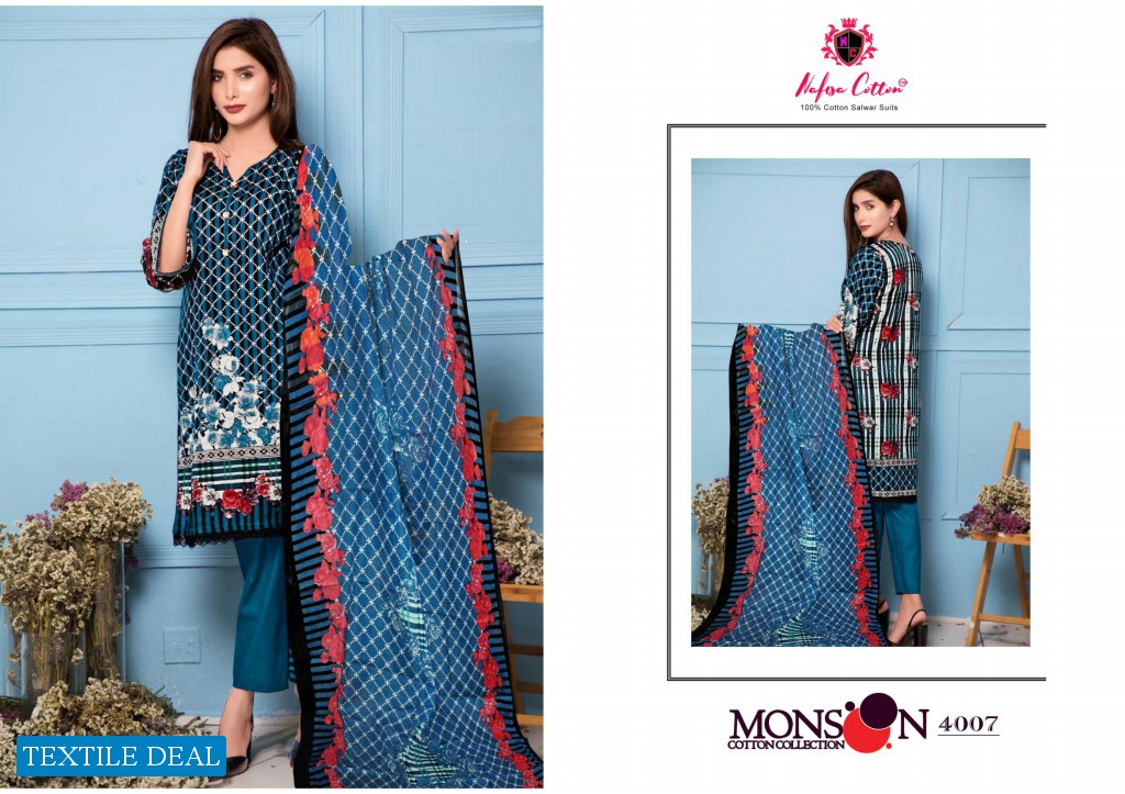 Nafisa Cotton Monsoon Cotton Collection Vol-4 Pakistani Concept Dress Shopping