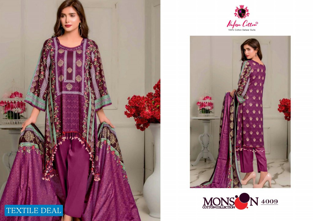 Nafisa Cotton Monsoon Cotton Collection Vol-4 Pakistani Concept Dress Shopping