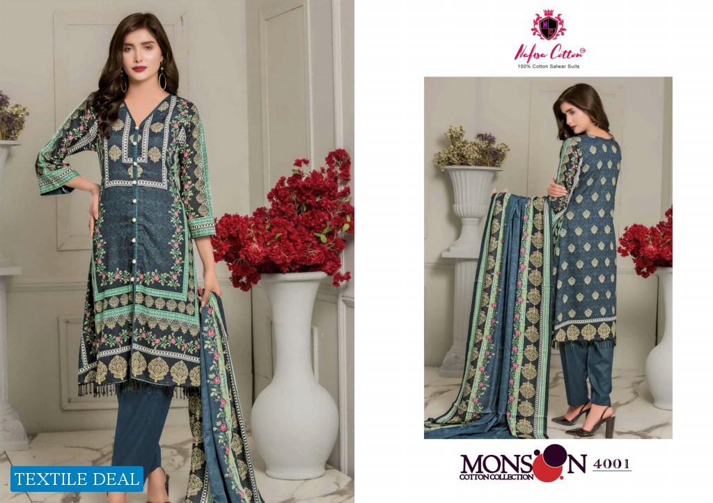 Nafisa Cotton Monsoon Cotton Collection Vol-4 Pakistani Concept Dress Shopping