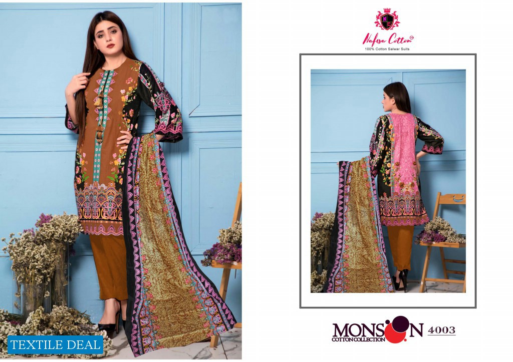 Nafisa Cotton Monsoon Cotton Collection Vol-4 Pakistani Concept Dress Shopping