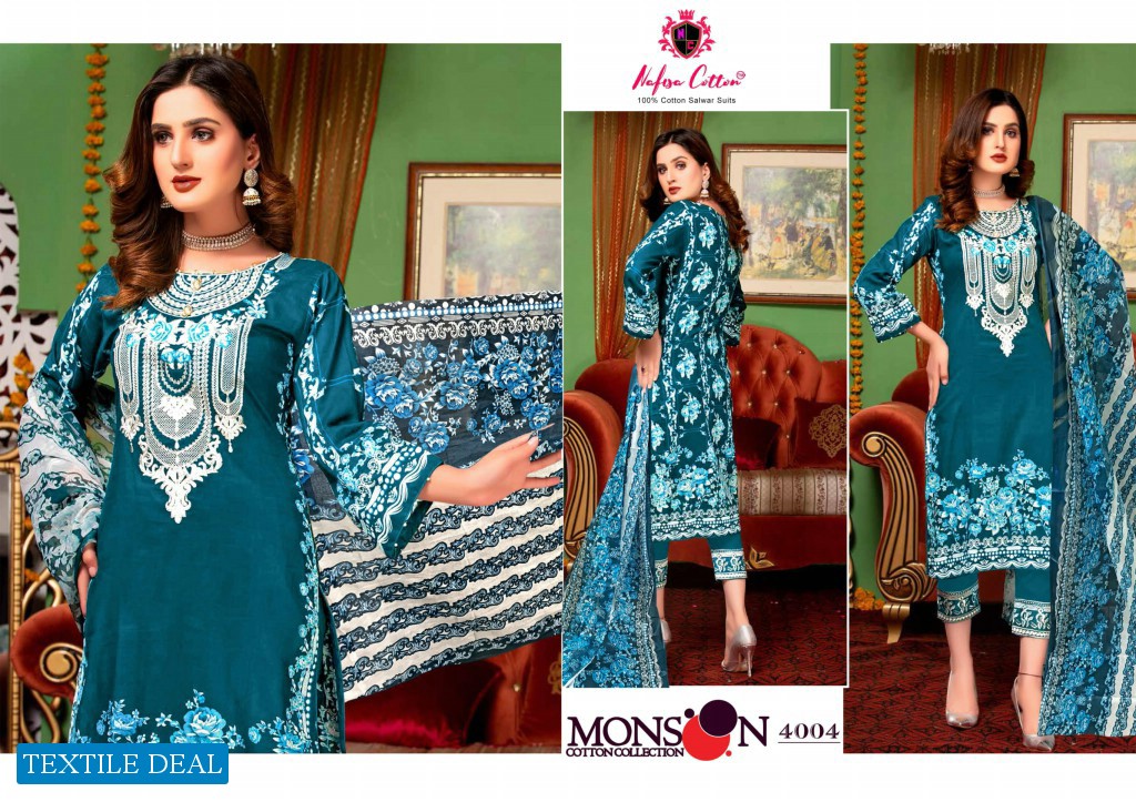 Nafisa Cotton Monsoon Cotton Collection Vol-4 Pakistani Concept Dress Shopping