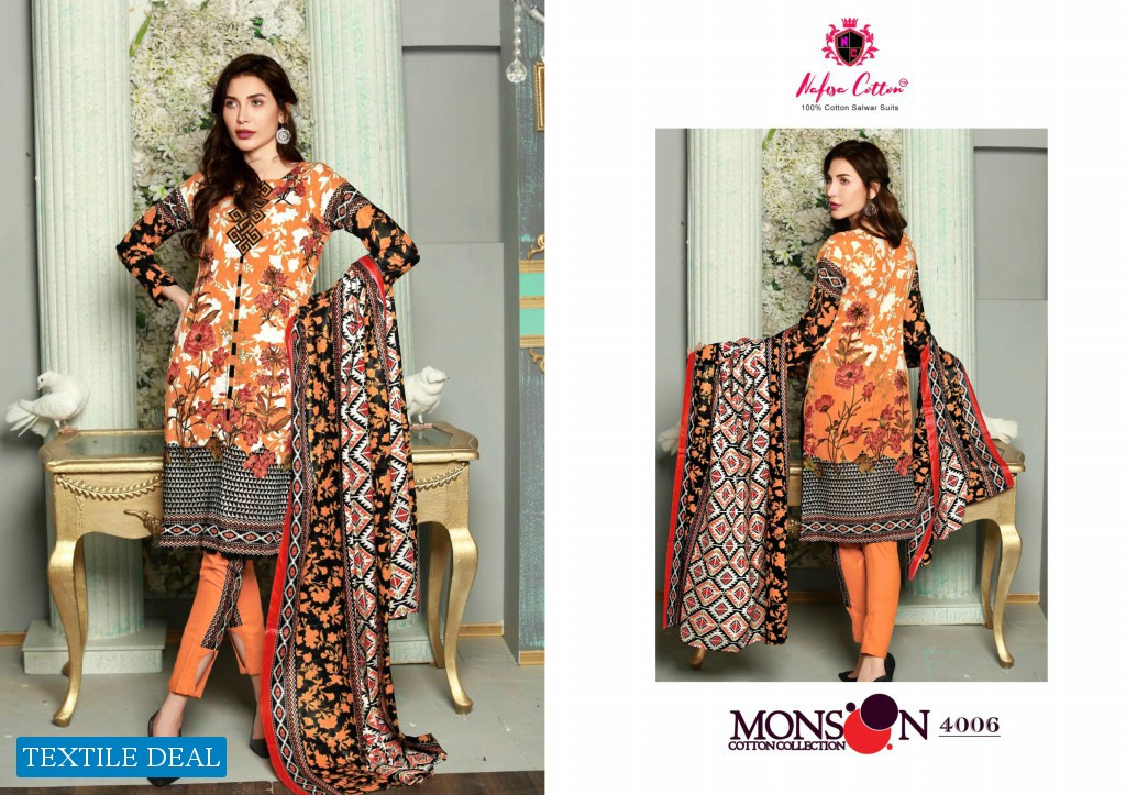 Nafisa Cotton Monsoon Cotton Collection Vol-4 Pakistani Concept Dress Shopping