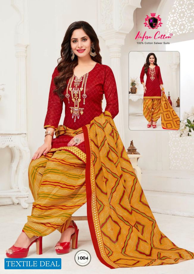 Nafisa Seven Star Wholesale printed Dress Material