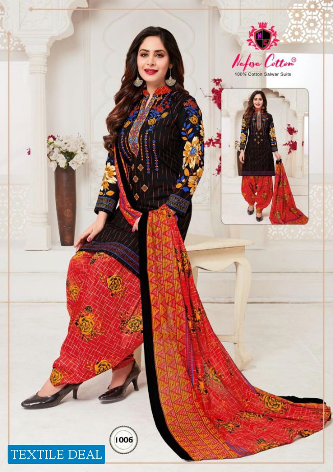 Nafisa Seven Star Wholesale printed Dress Material