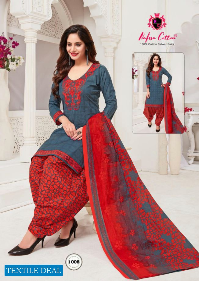 Nafisa Seven Star Wholesale printed Dress Material