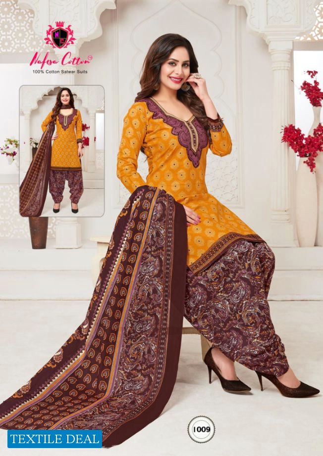 Nafisa Seven Star Wholesale printed Dress Material