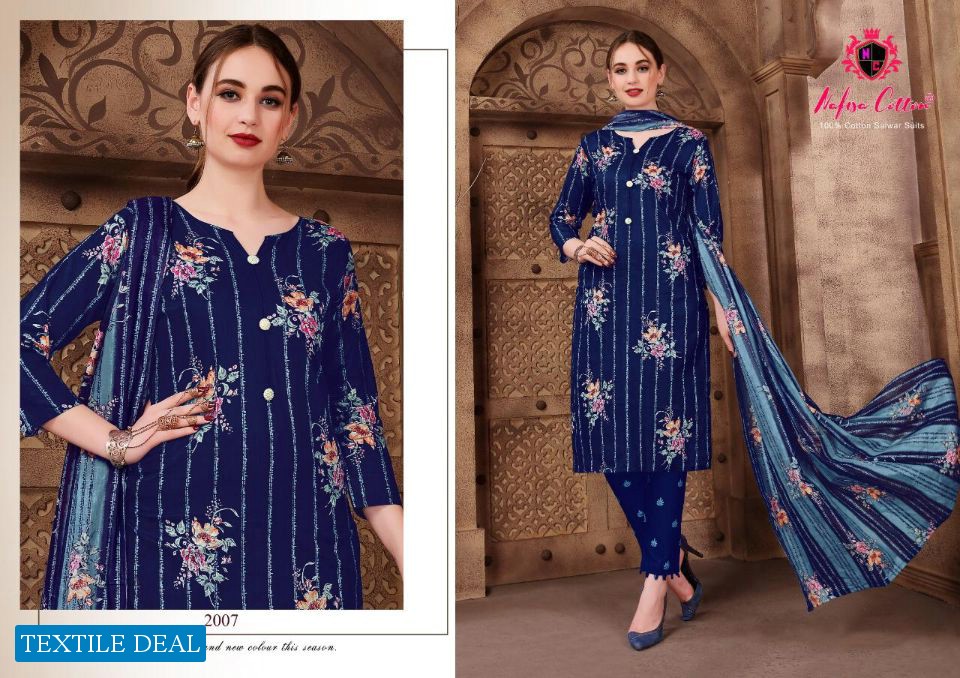 Nafisa Shehnaz Karachi Cotton Vol-2 wholesale Printed Dress Material