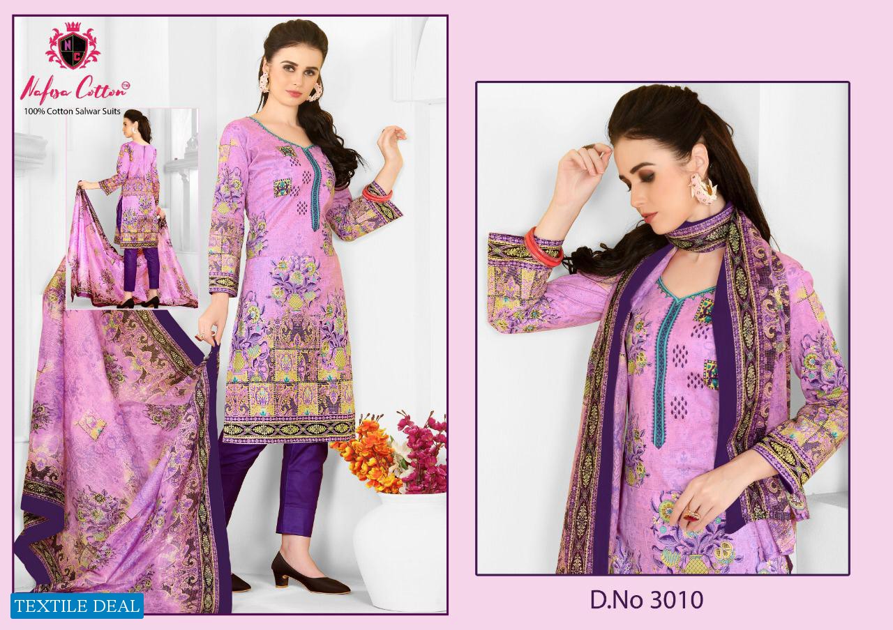 Nafisa Shifa Vol-3 Wholesale Shopping Dress Material