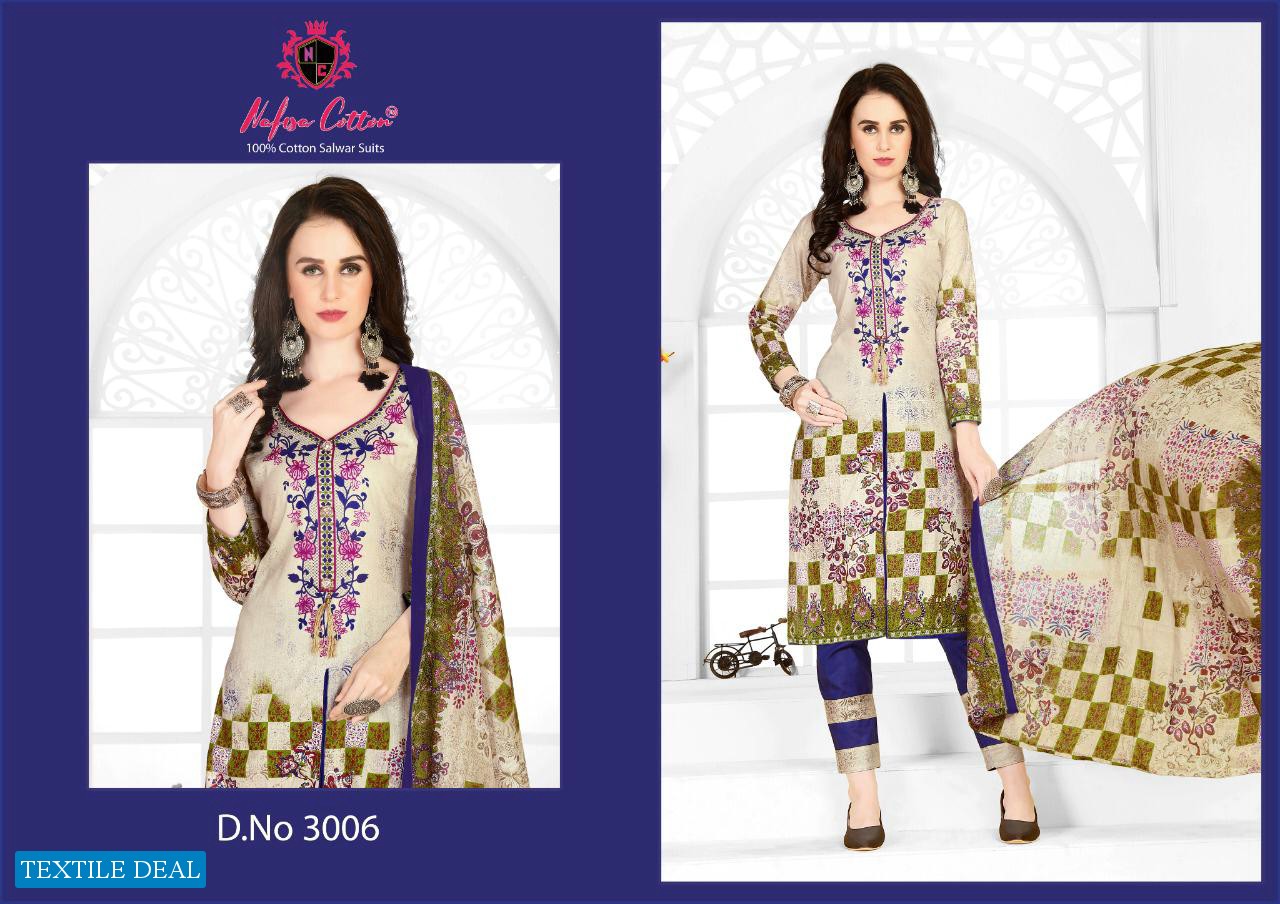 Nafisa Shifa Vol-3 Wholesale Shopping Dress Material