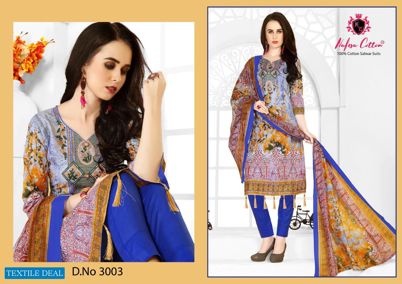Nafisa Shifa Vol-3 Wholesale Shopping Dress Material