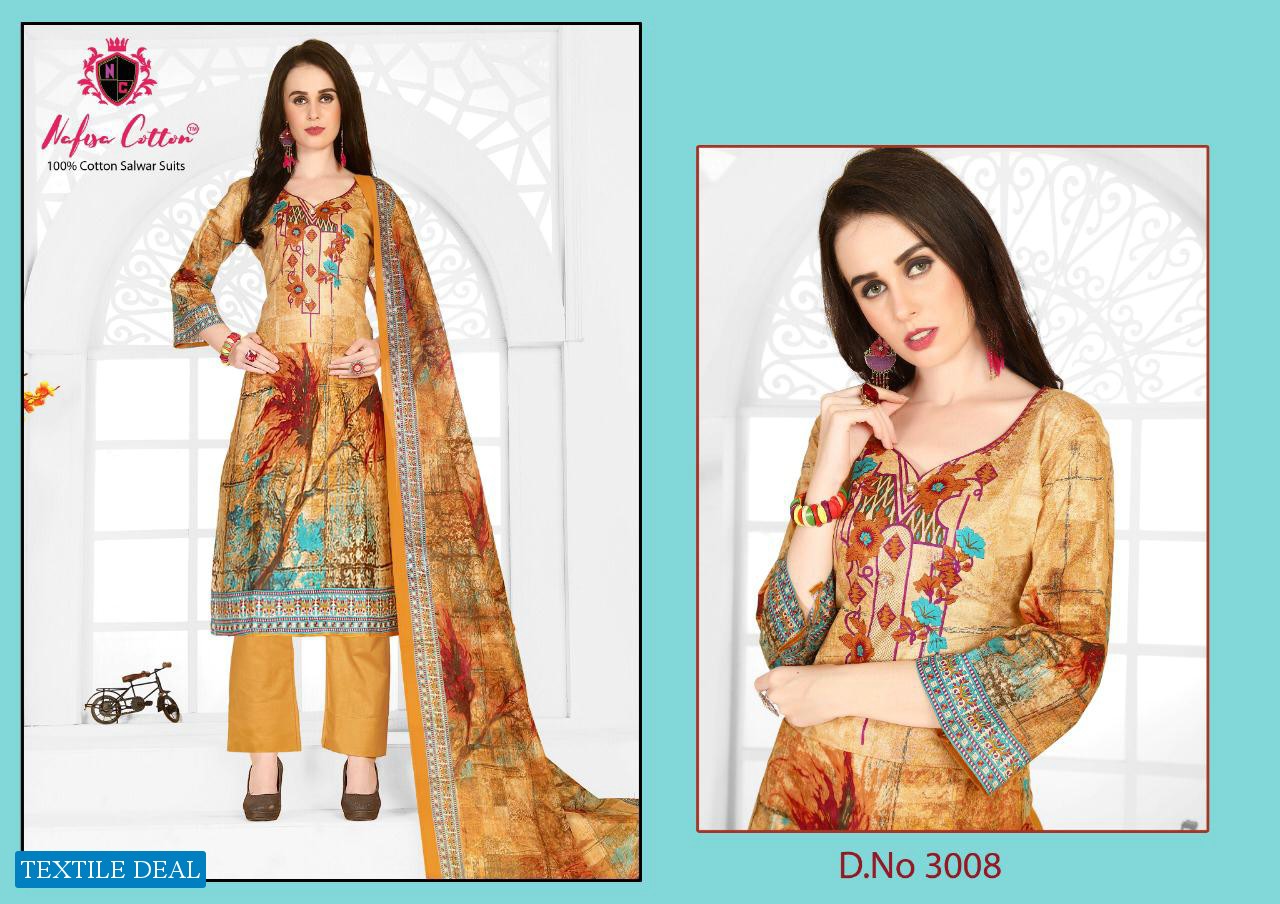 Nafisa Shifa Vol-3 Wholesale Shopping Dress Material