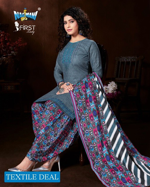 Nagmani First Lady Vol-3 Wholesale Cotton Print Dress Material