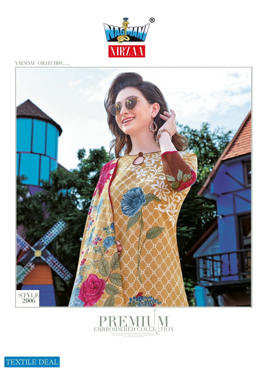 Nagmani Nirzaa Vol-2 Wholesale Printed Woman Dress Material