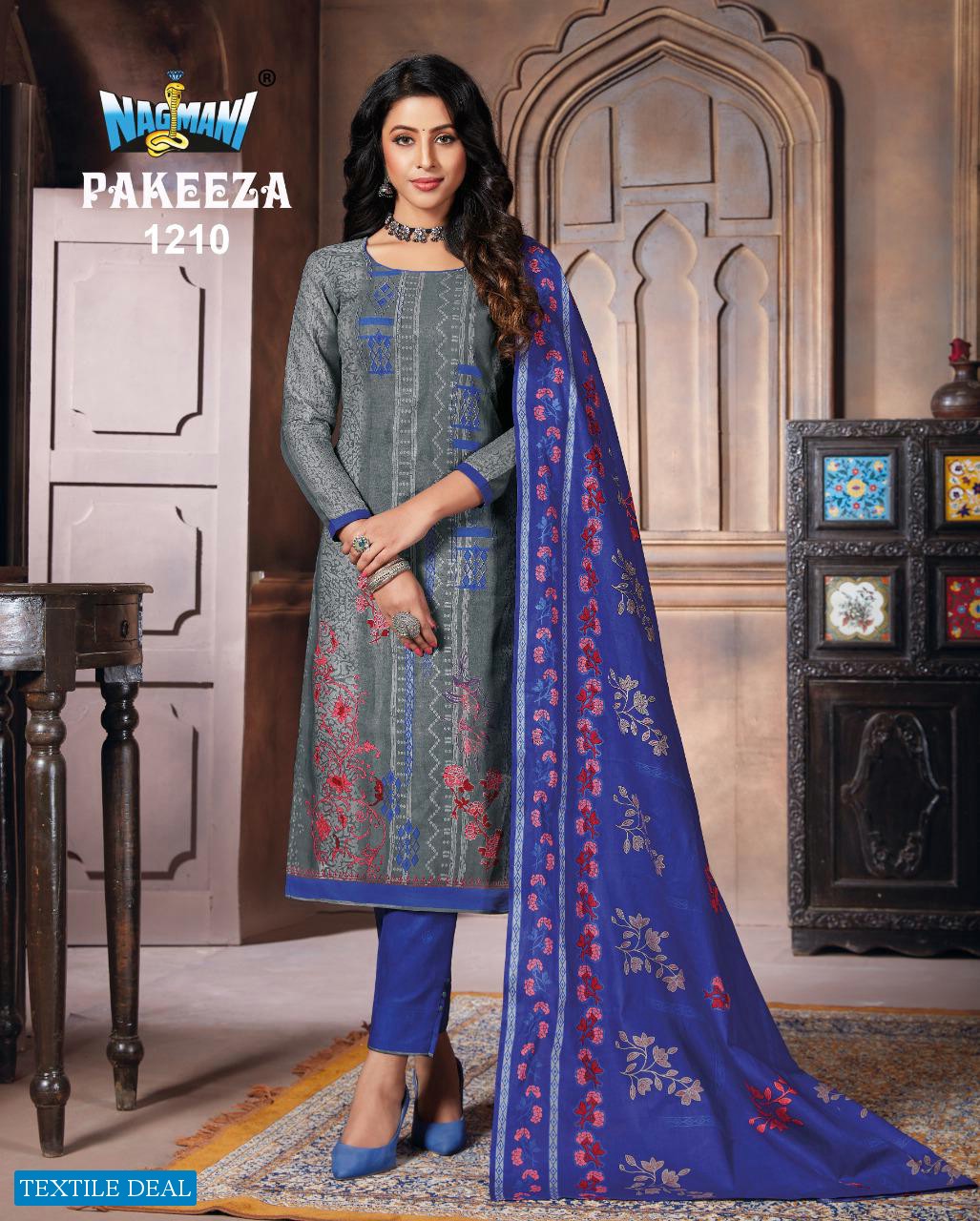 Nagmani Pakeeza Vol-12 Wholesale Shopping Printed Dress Material