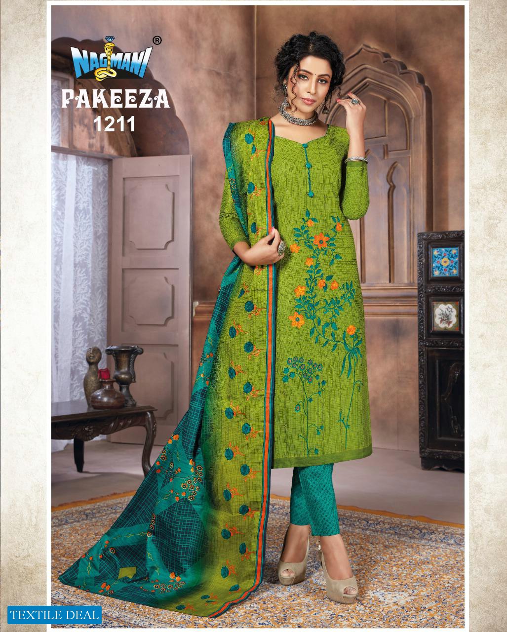 Nagmani Pakeeza Vol-12 Wholesale Shopping Printed Dress Material