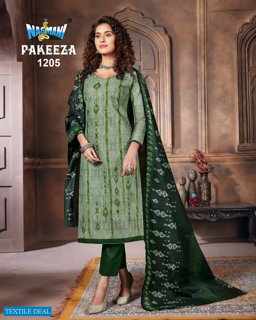 Nagmani Pakeeza Vol-12 Wholesale Shopping Printed Dress Material