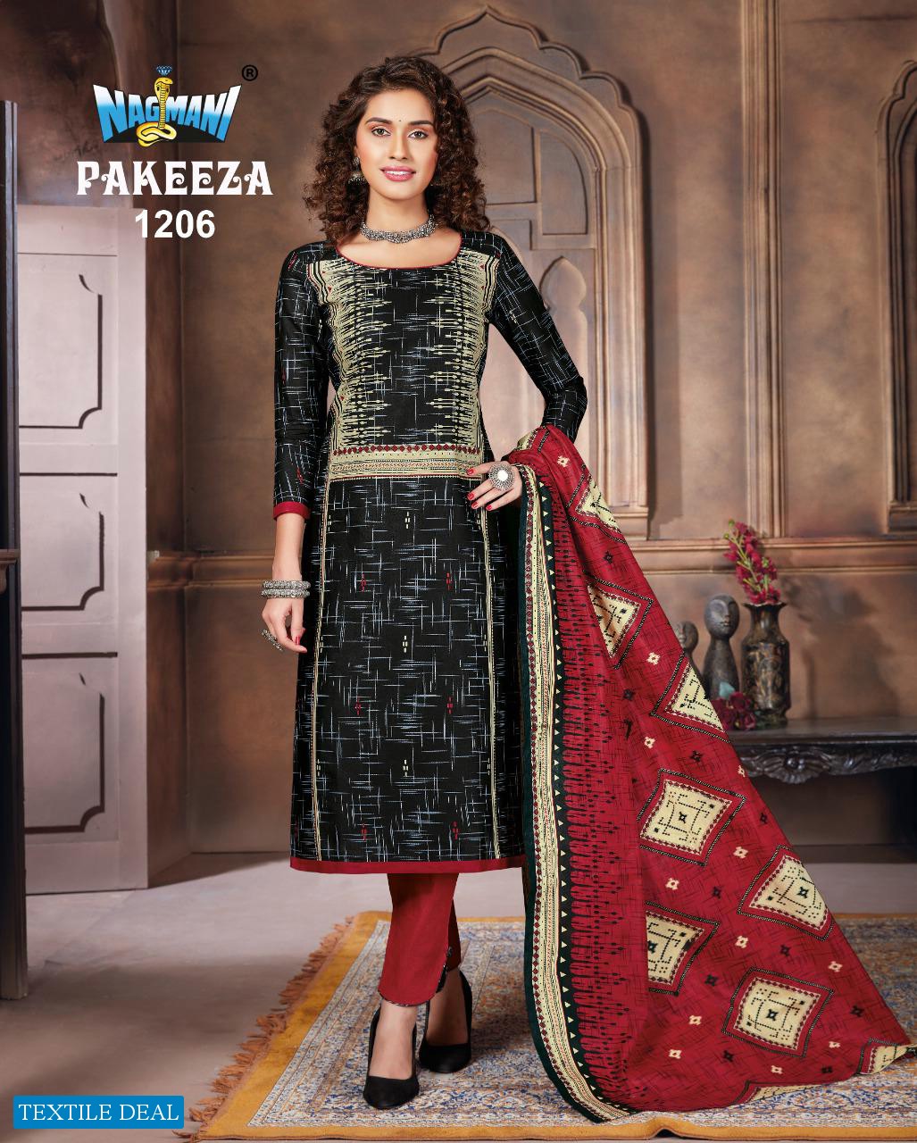 Nagmani Pakeeza Vol-12 Wholesale Shopping Printed Dress Material