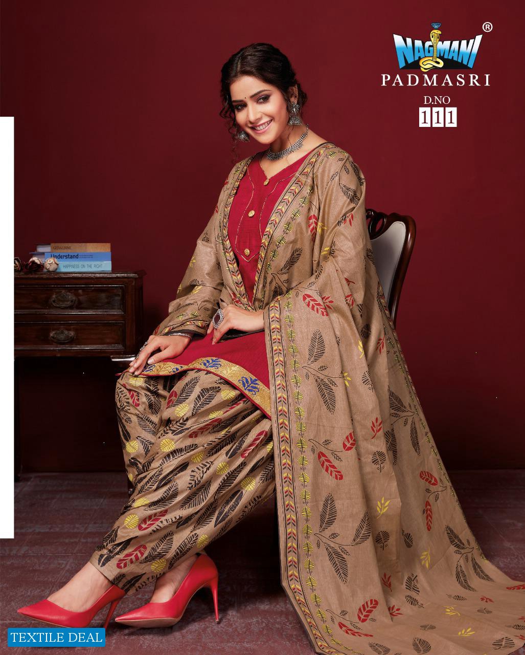 Nagmani padmasri vol-11 Wholesale Dress material