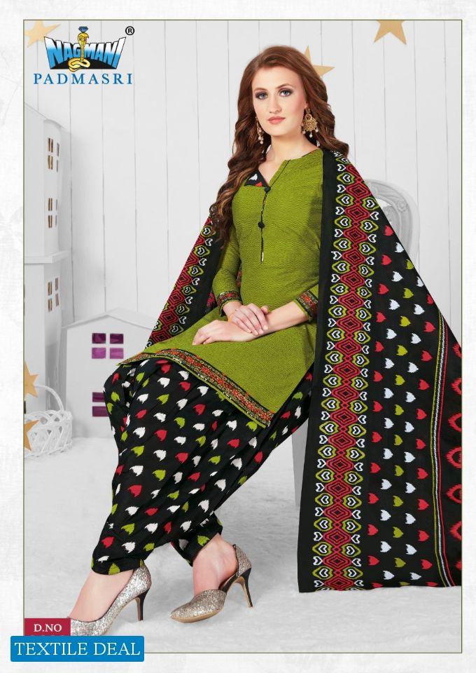 Nagmani padmasri vol-9 Wholesale Dress material