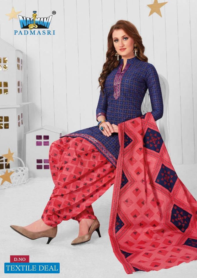 Nagmani padmasri vol-9 Wholesale Dress material