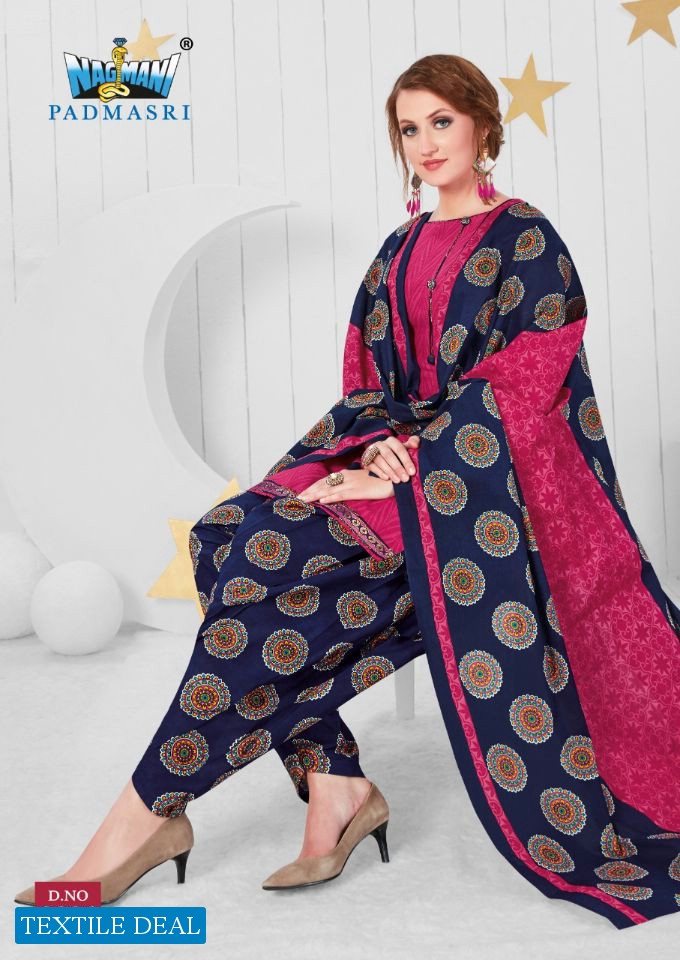 Nagmani padmasri vol-9 Wholesale Dress material