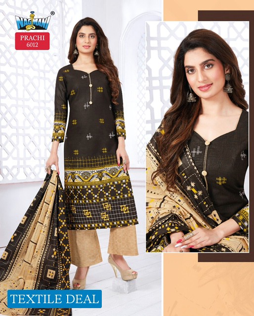 Nagmani prachi vol-6 wholesale printed Dress Material