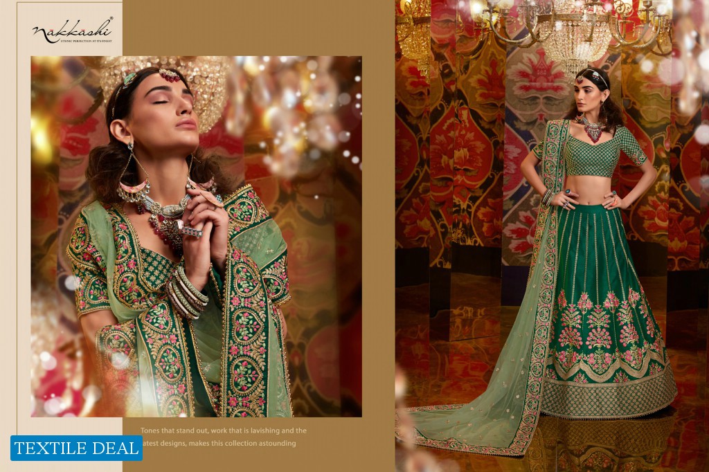 Nakkashi Jashn Wholesale Designer And Bridal Lehengas