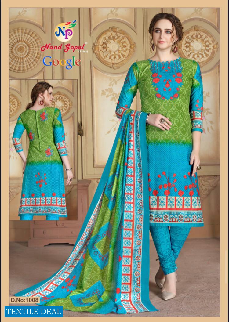 Nand Gopal Google Vol-2 Wholesale Bulk Shopping Formal Dress Material