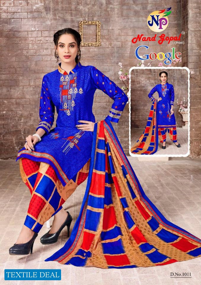 Nand Gopal Google Wholesale Bulk Shopping Formal Dress Material