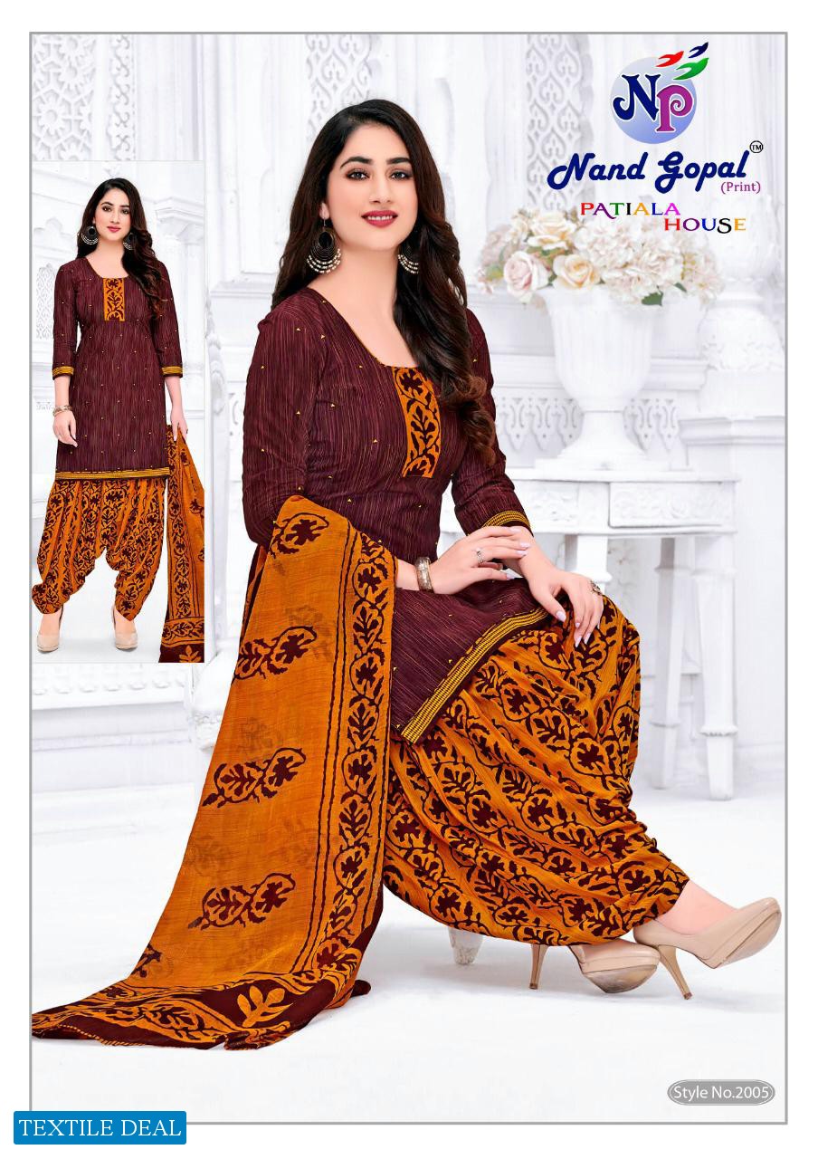 Nand Gopal Patiyala House Wholesale Dress Material