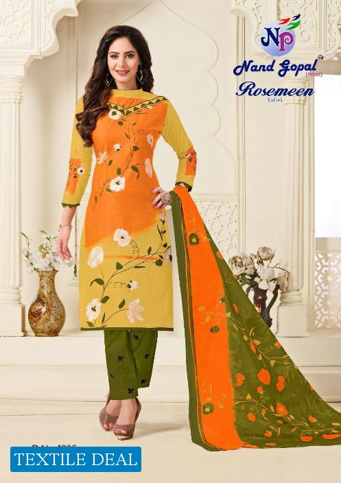 Nand Gopal Rosemeen Vol-4 Wholesale printed Collection