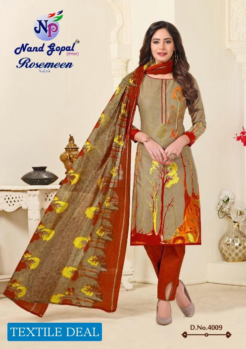 Nand Gopal Rosemeen Vol-4 Wholesale printed Collection