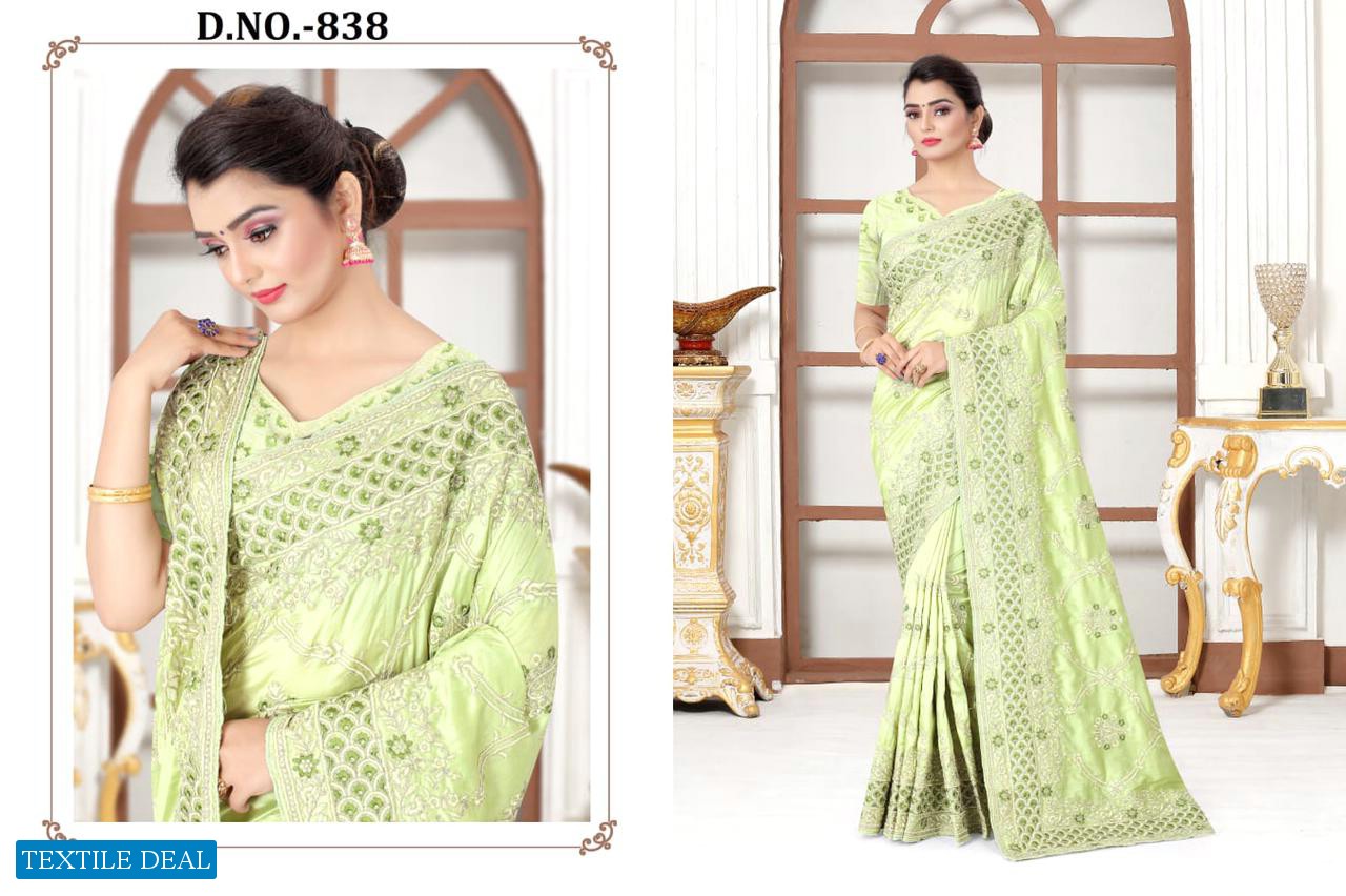 Nari Glimpse Wholesale Heavy Resham Indian Saree Blouse