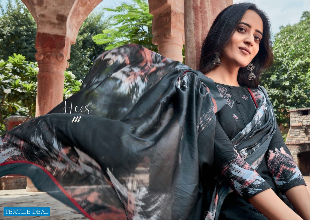 Nirukht Heer Wholesale Cotton Satin Salwar Kameez