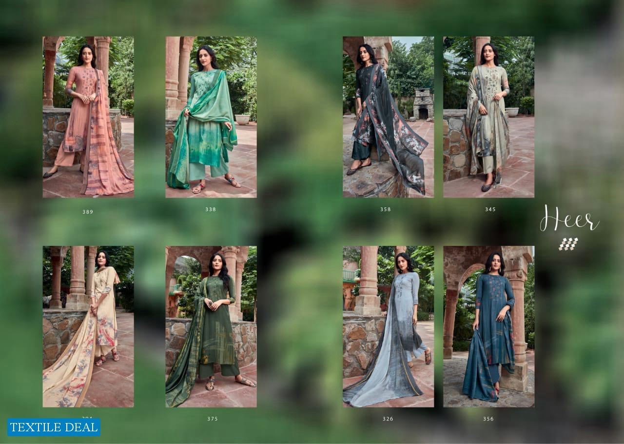 Nirukht Heer Wholesale Cotton Satin Salwar Kameez