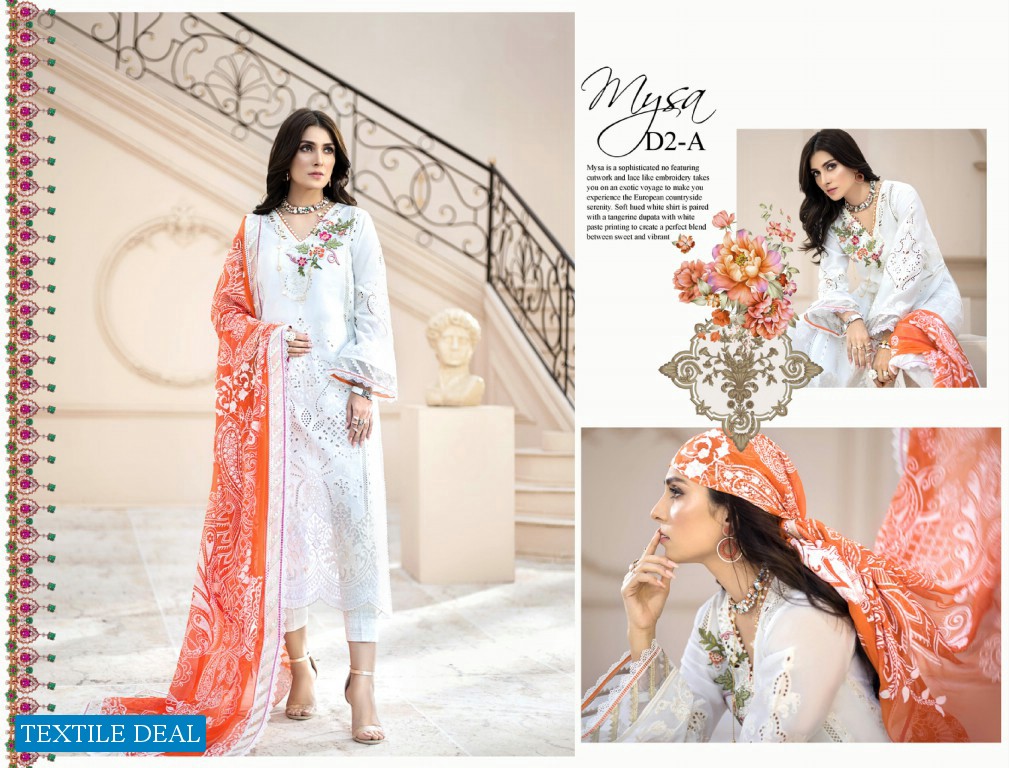 Noor By Saadia Asad Luxury lawn 2020 Wholesale Branded Pakistani Catalog