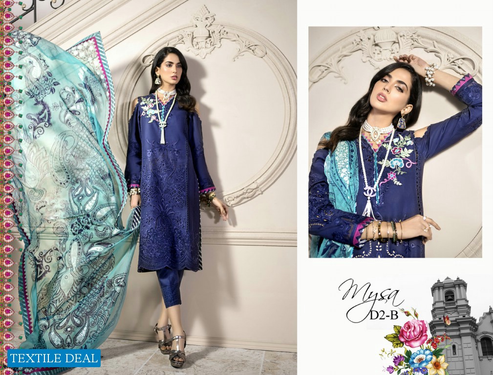Noor By Saadia Asad Luxury lawn 2020 Wholesale Branded Pakistani Catalog