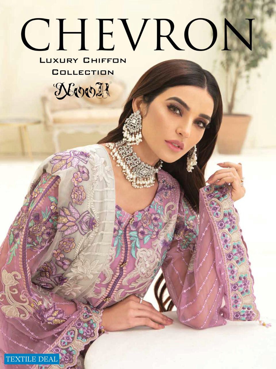 Noor Chevron Wholesale Pakistani Concept Dress