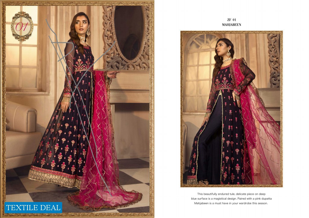 Noor E Rang Zarif Wholesale Branded Pakistani Salwar Kameez