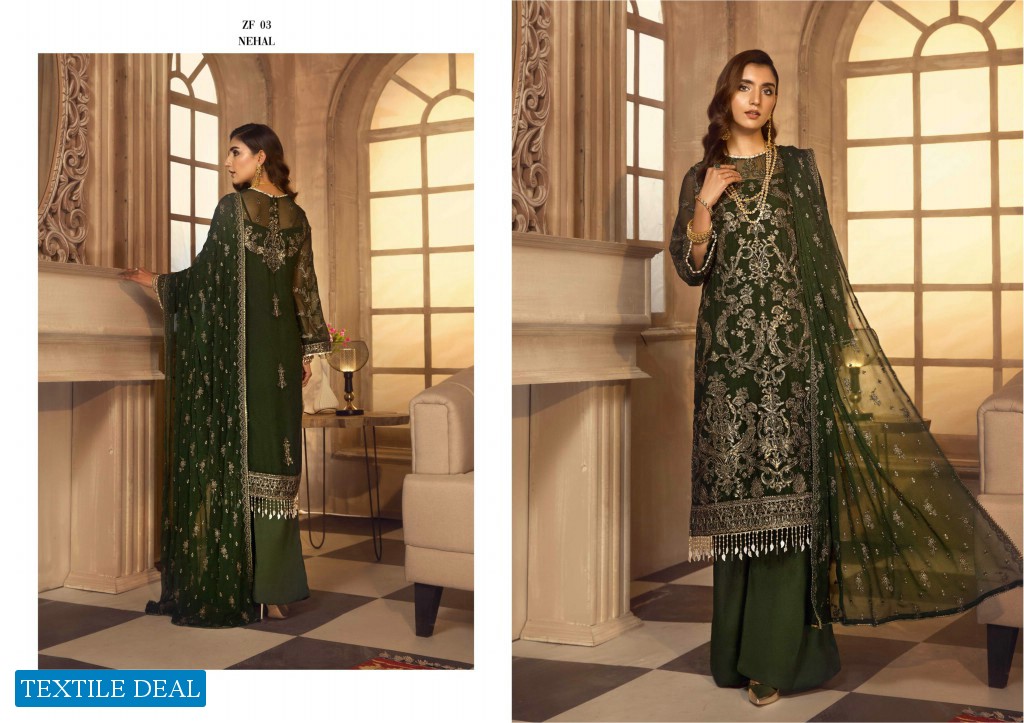 Noor E Rang Zarif Wholesale Branded Pakistani Salwar Kameez