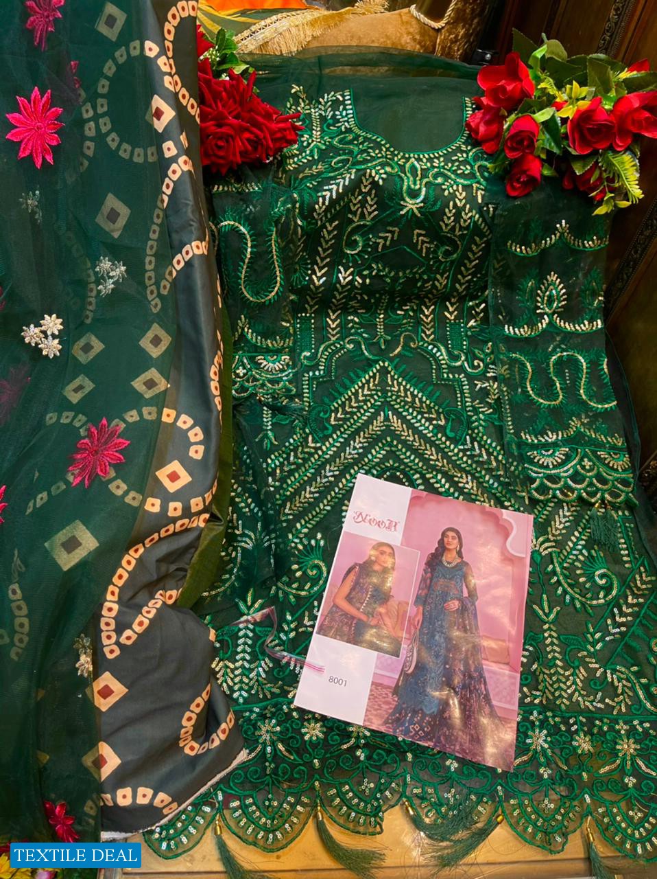 Noor Iznik Wholesale Pakistani Concept Designer Dress