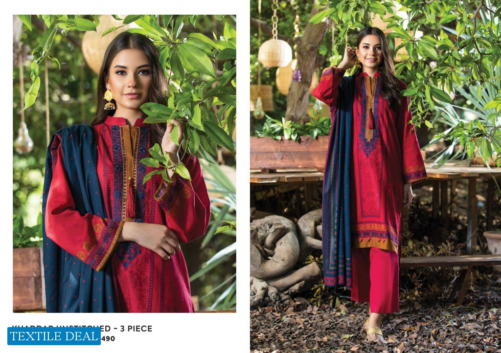 Nuovo Dillab By Orient Winter Unstitch Collection Pakistani Dress