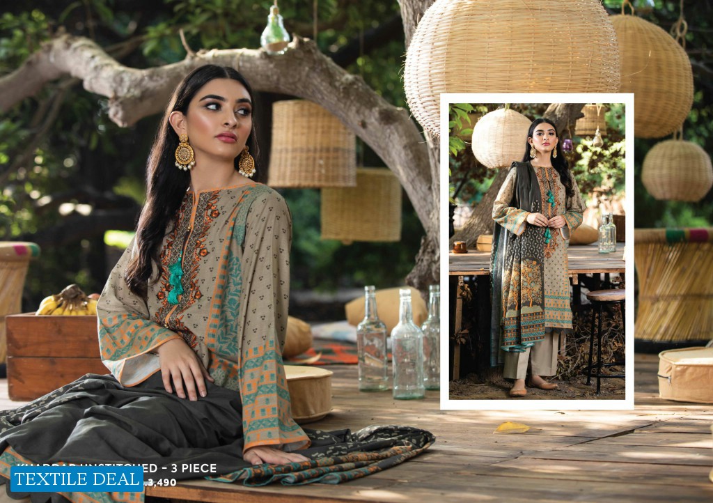 Nuovo Dillab By Orient Winter Unstitch Collection Pakistani Dress
