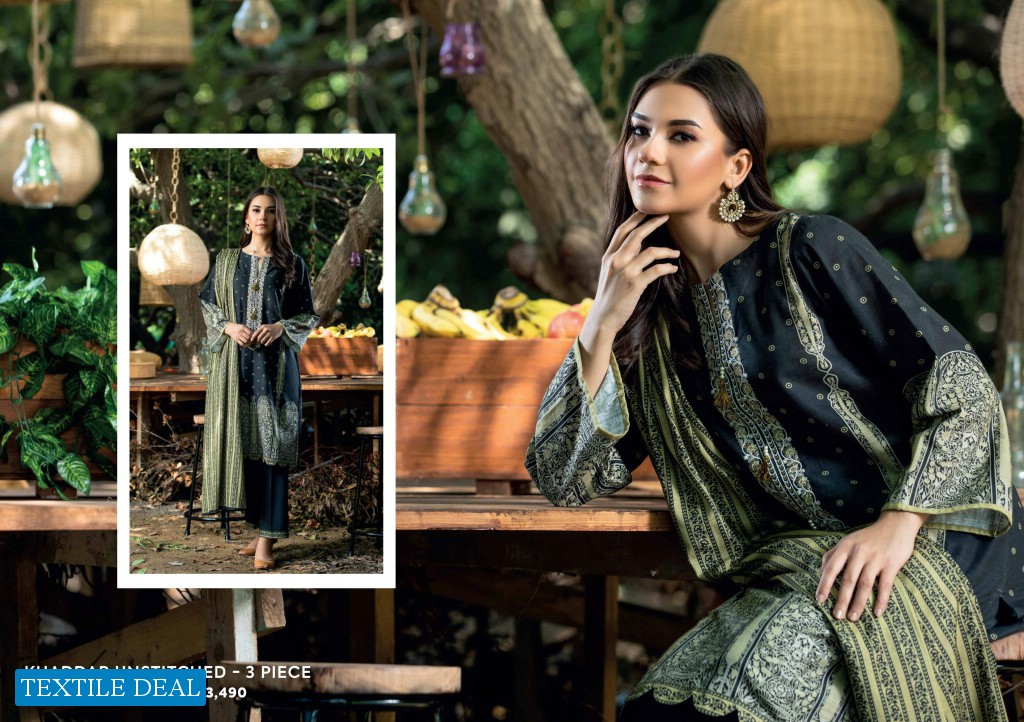 Nuovo Dillab By Orient Winter Unstitch Collection Pakistani Dress