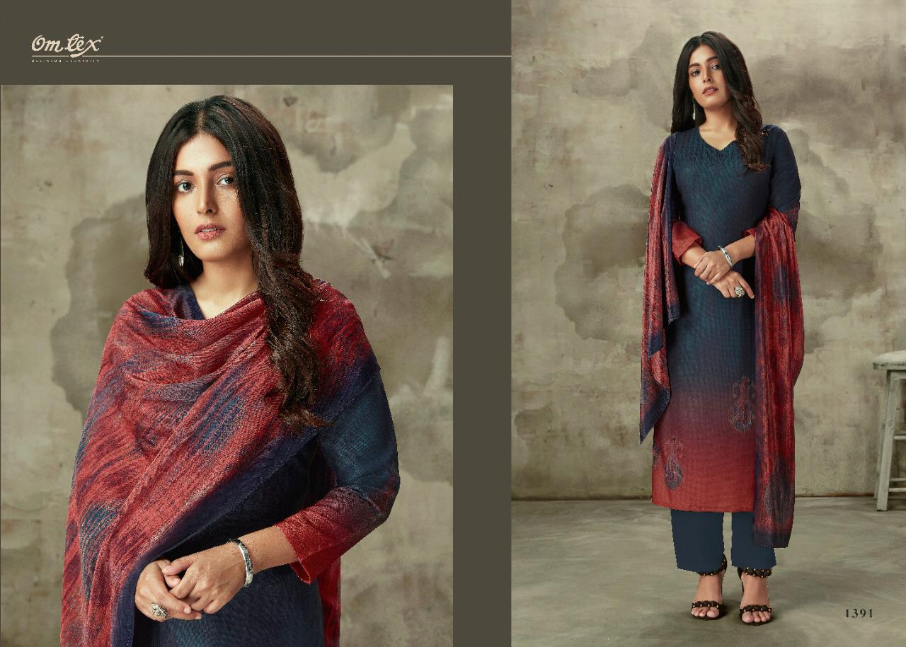 OMTEX LAUNCH BODHI PASHMINA DIGITAL PRINT WITH HANDWORK SALWAR KAMEEZ