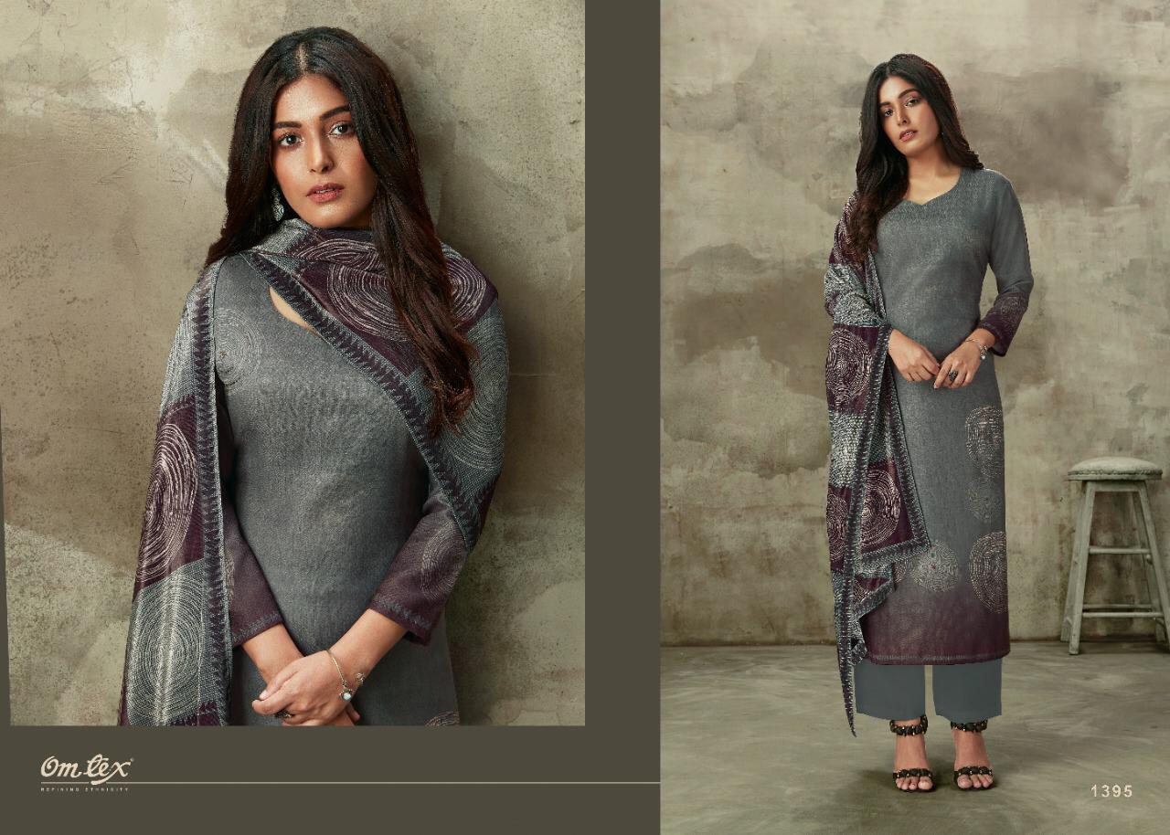 OMTEX LAUNCH BODHI PASHMINA DIGITAL PRINT WITH HANDWORK SALWAR KAMEEZ