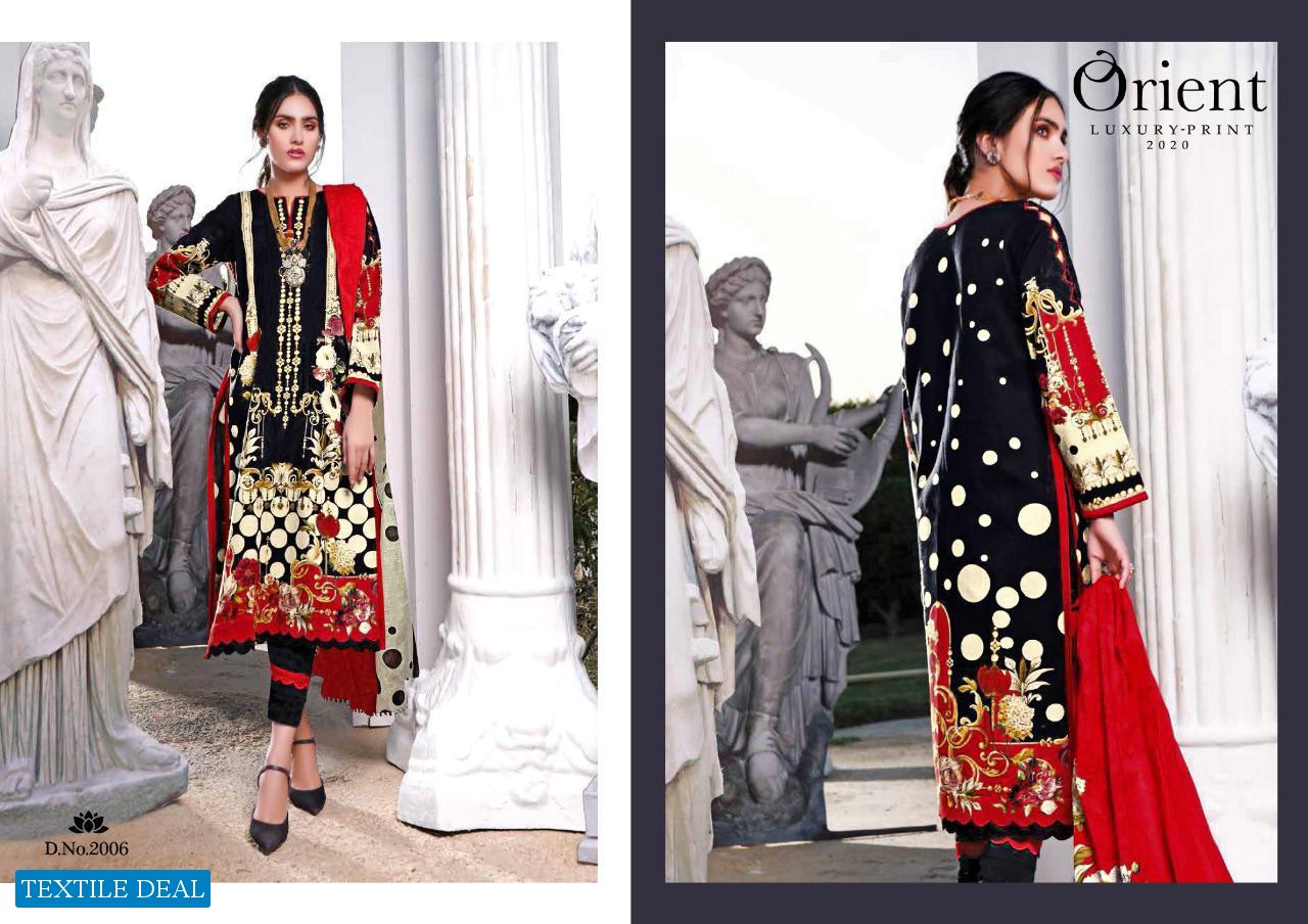 ORIENT LUXURY PRINT 2020 VOL 1 PURE COTTON CASUAL WEAR SALWAR SUITS